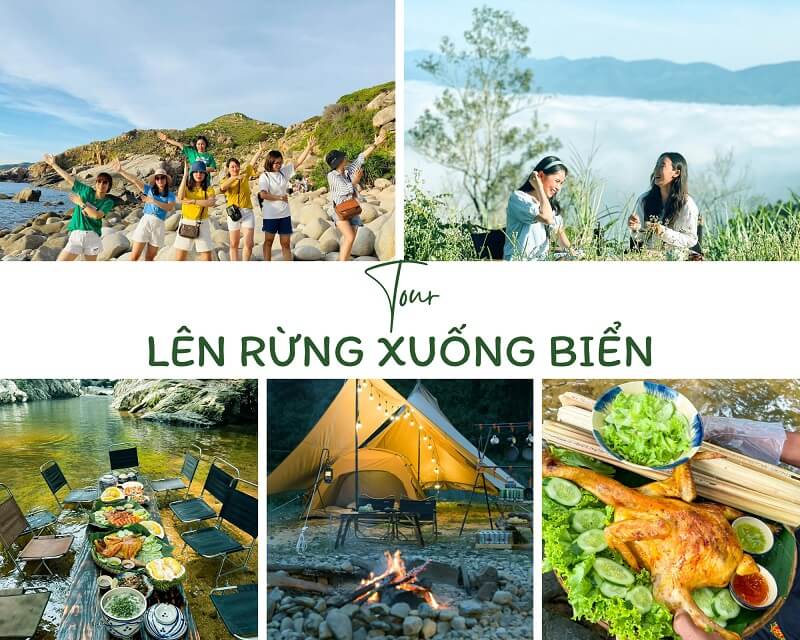 tour lên rừng xuống biển cam ranh khánh sơn