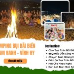 Tour Camping Trên Bãi Biển Cam Ranh