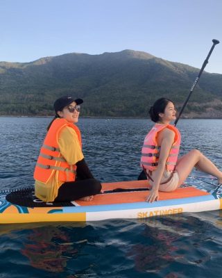 tour chèo sup tại bãi dài