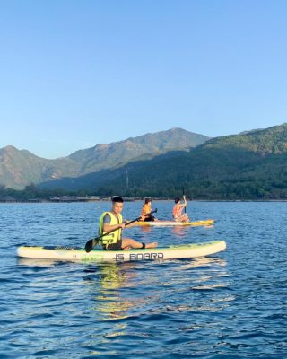 tour chèo sup ngắm bình minh tại bãi dài