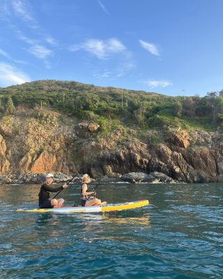 chèo sup và ngắm san hô tại bãi dài