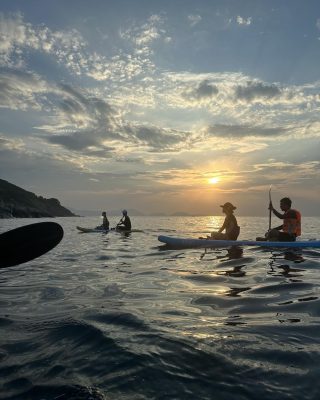 tour chèo sup tại biển bãi dài