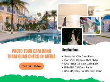 Lịch Trình Photo Tour Cam Ranh Nửa Ngày (Buổi Chiều) Khám Phá Cam Ranh - Điểm Đến Hot Nhất 2025
