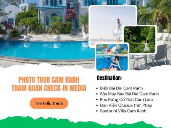 Lịch Trình Photo Tour Cam Ranh Nửa Ngày (Buổi Sáng) Khám Phá Cam Ranh - Điểm Đến Hot Nhất 2025