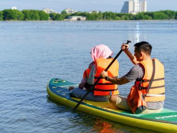 tour chèo sup đầm thủy triều