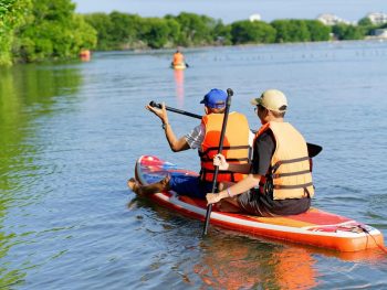 chèo sup khám phá rừng đước cam lâm