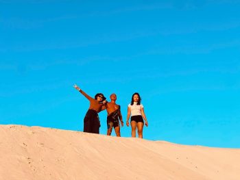 đồi cát trắng ở đầm thủy triều cam ranh